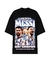 Camiseta Oversized Messi Goat Champions