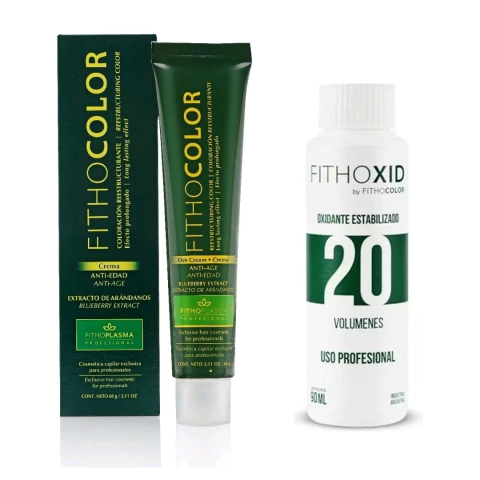 Tintura Coloracion en Crema x 60g (NO INCLUYE OXIDANTE) - Fithocolor