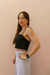 Cropped Preto Isis - comprar online