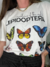 T-shirt feminina lepidoptera