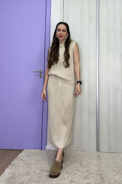Conjunto Tricô Melissa
