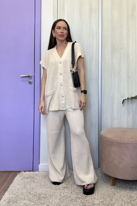Conjunto Tricô Thassia - comprar online