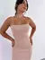Vestido Tomara que Caia Midi Canelado - Reistilo Loja de Roupas e Acessórios Masculino e Feminino