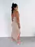 Vestido Tomara que Caia Midi Canelado - comprar online