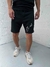 Bermuda Buh Preta Faixa Lateral Rosa - Reistilo Loja de Roupas e Acessórios Masculino e Feminino