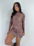 Vestido Tule Curto com Gola Ink Booq - comprar online