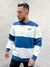 Blusa Moletom Listrado Hocks Mundo