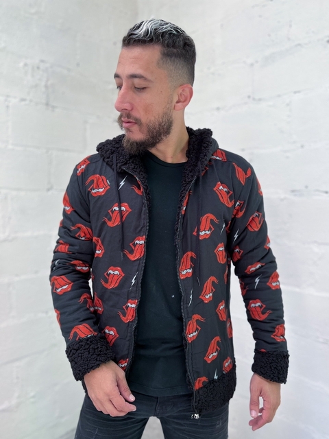 Jaqueta Peluciada Dupla Face Fors Rolling