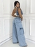 Calça Jeans Wide 4 Bolsos Street na internet