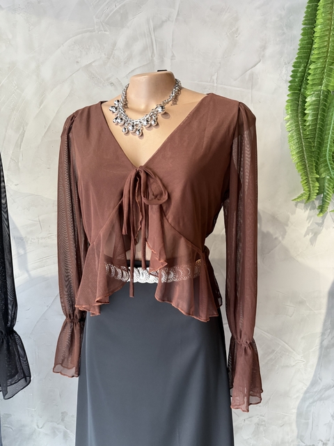 Blusa Bata Tule - comprar online