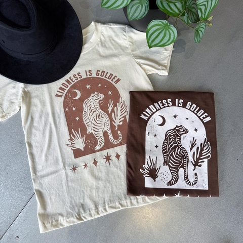 T-Shirt de Malha Kindness Is Golden - comprar online