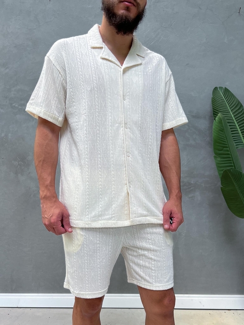 Conjunto de Botao Premium Texturizado