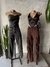 Calça Jeans Feminina Multi Cargo Marrom - Reistilo Loja de Roupas e Acessórios Masculino e Feminino
