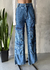 Calça Jeans Feminina Wide Leg Cargo com Bolso Faca na internet