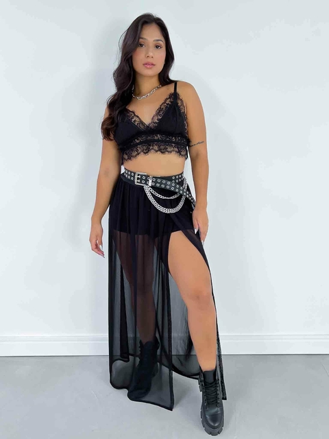 Saia Longa de Tule - comprar online