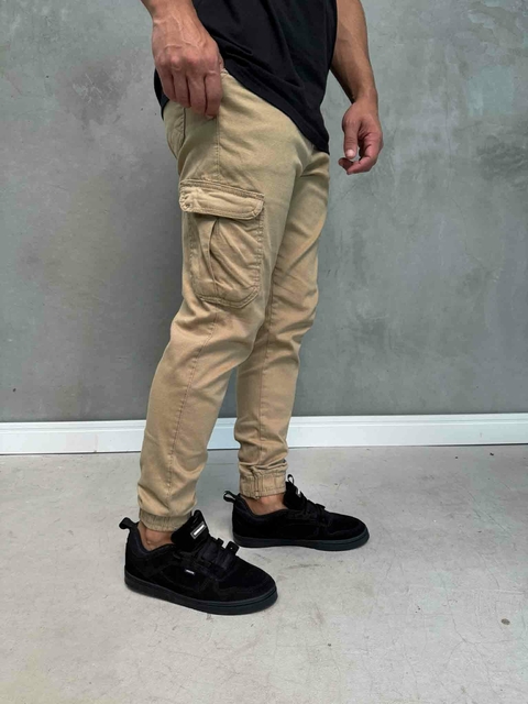 Calça Jogger Cargo Lisa