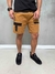 Short Cargo Ziper e Fecho Frontal