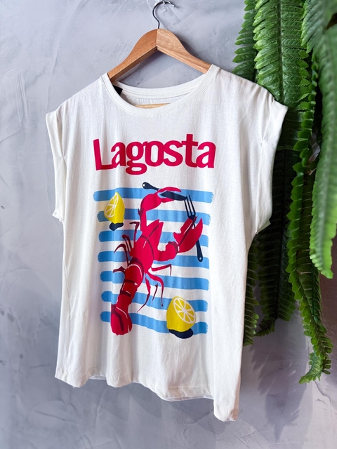 Regata Muscle Tee Feminina Lagosta - comprar online