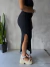 Saia Midi Canelada - Reistilo Loja de Roupas e Acessórios Masculino e Feminino