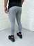 Calça Jogger Cinza Faixa Preta Reistilo Moletom - loja online