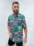 Camisa Buh Étnica Preto Botão - comprar online