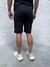 Bermuda Preta Cadarço Verde Lateral - Reistilo Loja de Roupas e Acessórios Masculino e Feminino