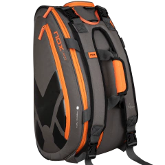 Raqueteira AT10 Team Series 2024 | NOX - Cinza / Laranja - NOX SPORT Brasil - Raquetes de Padel e Beach Tennis. Acessórios, Raqueteiras e Roupas para Padel e Beach Tennis.