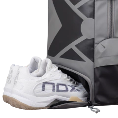 Mochila Raqueteira AT10 Team Series 2024 | NOX - Cinza / Preto - comprar online