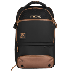 Mochila Raqueteira Luxury Open Series 2024 | NOX - Preto / Marrom - comprar online