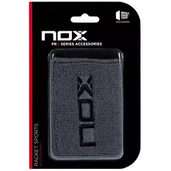 Munhequeira Beach Tennis e Padel Algodão c/ 2 unidades | NOX - Cinza