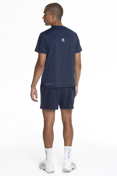 Camisa Esportiva Masculina TEAM | NOX - Azul Escuro - loja online