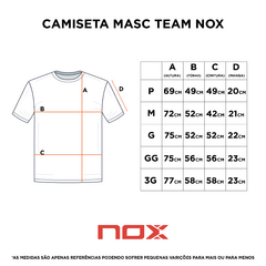 Camisa Esportiva Masculina TEAM | NOX - Azul Escuro na internet