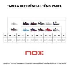 Tênis Padel ML10 HEXA | NOX - Azul-Marinho / Vermelho na internet
