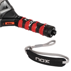 Raquete de Padel AT ATTACK 18K Alum 2024 | NOX - by Agustín Tapia Luxury Series - loja online