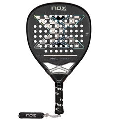 Raquete de Padel AT ATTACK 18K Alum 2024 | NOX - by Agustín Tapia Luxury Series - NOX SPORT Brasil - Raquetes de Padel e Beach Tennis. Acessórios, Raqueteiras e Roupas para Padel e Beach Tennis.
