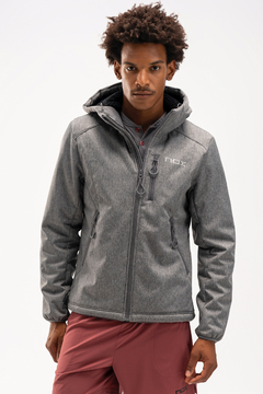 Jaqueta Softshell Masculina PRO | NOX - Cinza