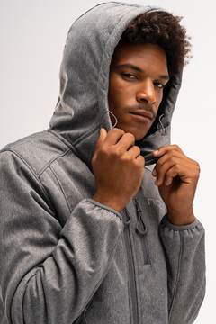 Imagem do Jaqueta Softshell Masculina PRO | NOX - Cinza