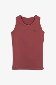 Camiseta Regata Esportiva Feminina PRO | NOX - Marrom - NOX SPORT Brasil - Raquetes de Padel e Beach Tennis. Acessórios, Raqueteiras e Roupas para Padel e Beach Tennis.