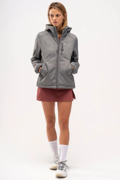 Jaqueta Softshell Feminina PRO | NOX - Cinza