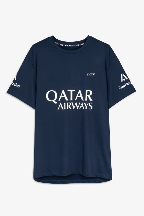 Camisa Esportiva Masculina Sponsors AT10 | NOX - Azul Marinho by Agustín Tapia