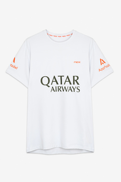 Camisa Esportiva Masculina Sponsors AT10 | NOX - Branco by Agustín Tapia