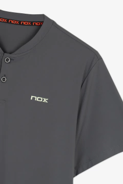 Camisa Polo Esportiva Masculina PRO | NOX - Cinza Carvão - comprar online