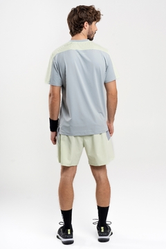 Camisa Esportiva Masculina PRO | NOX - Cinza Névoa - loja online