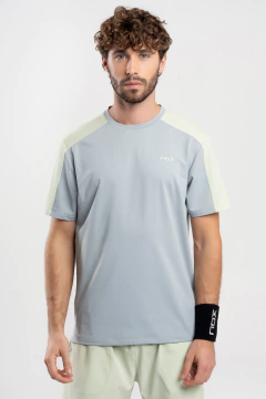 Camisa Esportiva Masculina PRO | NOX - Cinza Névoa
