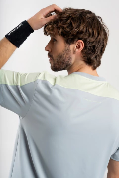 Camisa Esportiva Masculina PRO | NOX - Cinza Névoa na internet