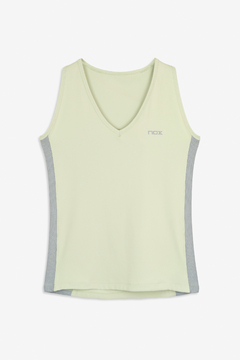 Camiseta Regata Esportiva Feminina PRO | NOX - Verde Lírio - loja online