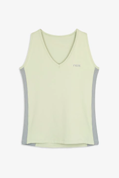 Camiseta Regata Esportiva Feminina PRO | NOX - Verde Lírio - loja online