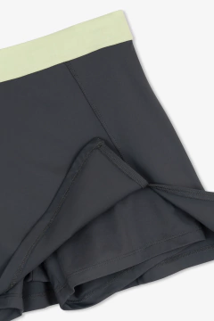 Saia Esportiva Feminina PRO | NOX - Cinza Carvão - comprar online