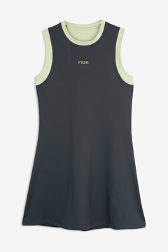 Vestido Esportivo Feminino PRO | NOX - Cinza Carvão - loja online