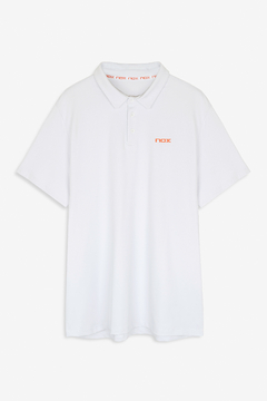 Camisa Polo Esportiva Masculina TEAM | NOX - Branco